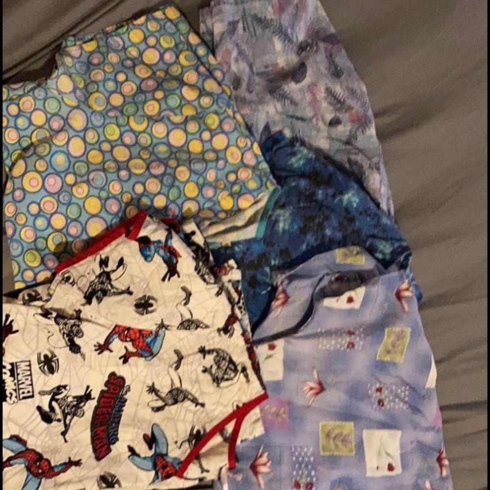 Large Scrub Tops